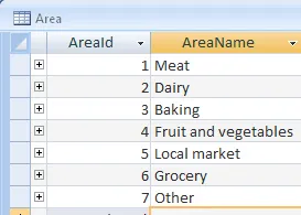 Access 2010 exercise - Designing a database (image 1)