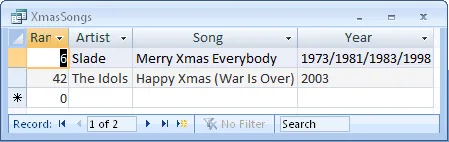 Access 2010 exercise - Creating queries (image 1)