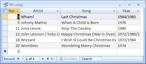 Access 2010 exercise - Creating queries (image 2)