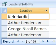 Access 2010 exercise - Joins (image 1)