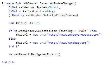 Visual Basic 2010 exercise - Form events (image 2)