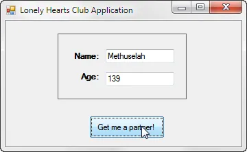 Visual Basic 2010 exercise - Enumerations and constants (image 1)
