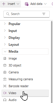 Adding a video