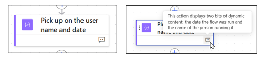 Compose action renamed and with note Compose action renamed and with note