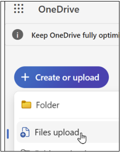 Uploading Excel file