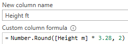 Editing a custom column formula in Power Query Editing a custom column formula in Power Query
