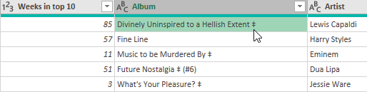 Replace values in a column in Power Query