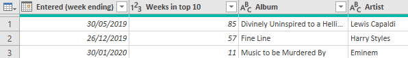 Columns with assigned data types in Power Query for Excel Columns with assigned data types in Power Query for Excel