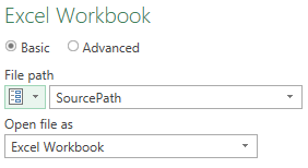Using a parameter to provide the file path for a source in Power Query Using a parameter to provide the file path for a source in Power Query