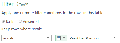 Using a parameter in a filter in Power Query for Excel Using a parameter in a filter in Power Query for Excel