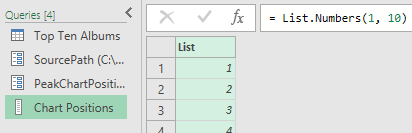 A custom query in Power Query for Excel A custom query in Power Query for Excel
