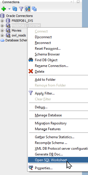 Creating a new worksheet for a system user