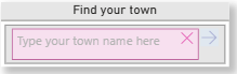 Example of text slicer