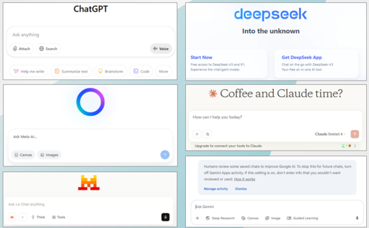 Range of AI tools Range of AI tools