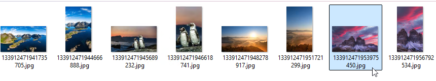 List of beautiful photos