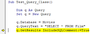 A runtime error highlighted in a VBA procedure