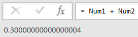 The result of a simple Power Query M query showing an unexpected result