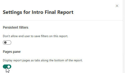 In the settings change the page position