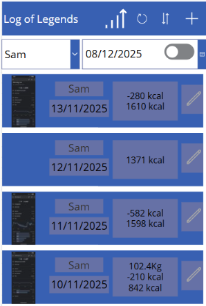 Example of Power App