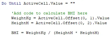 Read from variable