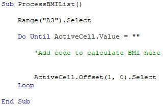Sample code
