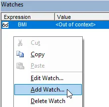 Add watch