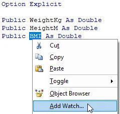 Add watch