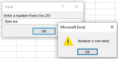 Numeric input box