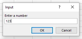 Enter number