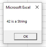 Return string