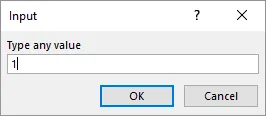 Enter a number