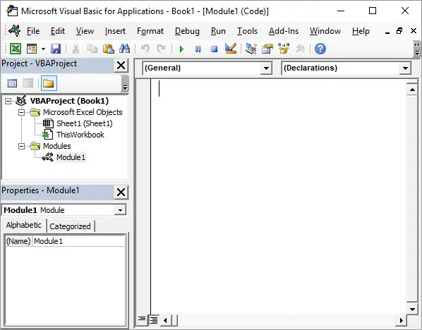 Excel Visual Basic for Applications online training