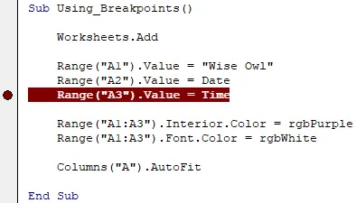 Excel Visual Basic for Applications online training