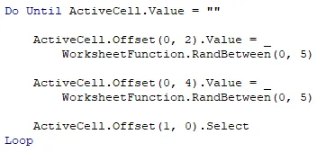 Excel Visual Basic for Applications online training
