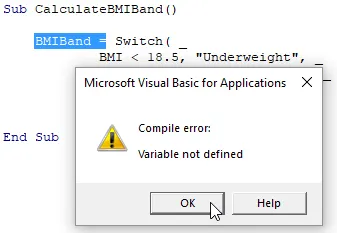 Excel Visual Basic for Applications online training